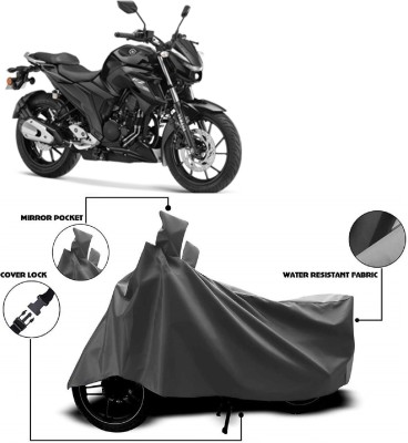 ANTOFY Two Wheeler Cover for Yamaha(FZ 25 BS6, Grey)