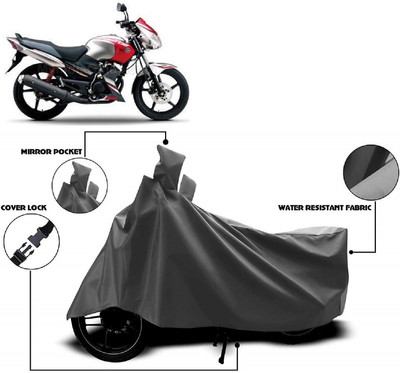 ANTOFY Two Wheeler Cover for Yamaha(Gladiator RS, Grey)