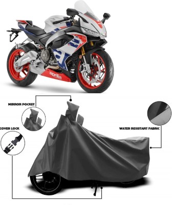 Autoprime Two Wheeler Cover for Aprilia(RS 660, Grey)