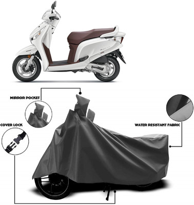 Autoprime Two Wheeler Cover for Honda(Aviator, Grey)
