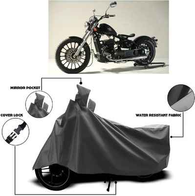 Autoprime Two Wheeler Cover for FAB Regal Raptor(Bobber 350, Grey)