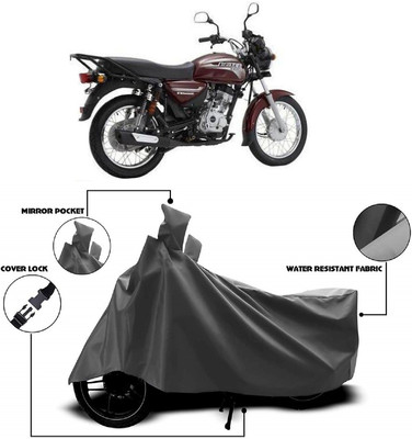 ANTOFY Two Wheeler Cover for Bajaj(Boxer, Grey)