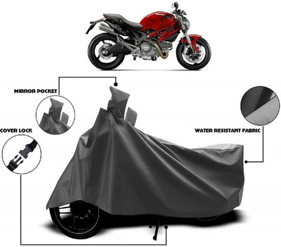 ANTOFY Two Wheeler Cover for Ducati(Monster 795, Grey)