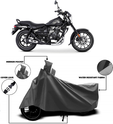 Autoprime Two Wheeler Cover for Bajaj(Avenger 160 Street, Grey)