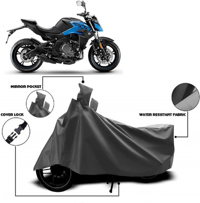 Autoprime Two Wheeler Cover for CFMoto(400NK, Grey)