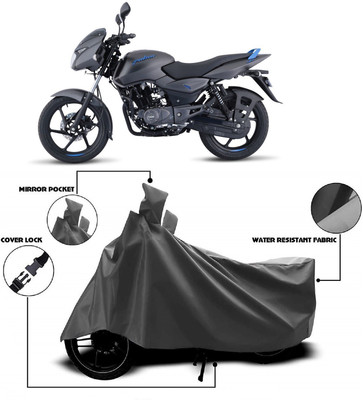 ANTOFY Two Wheeler Cover for Bajaj(Pulsar 125 Neon, Grey)