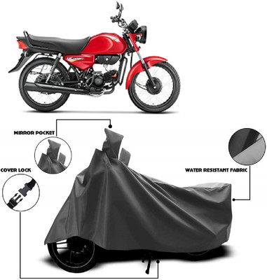AutoFave Two Wheeler Cover for Hero(HF Dawn, Grey)