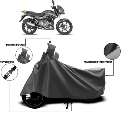 AutoKick Two Wheeler Cover for Bajaj(Pulsar 150, Grey)