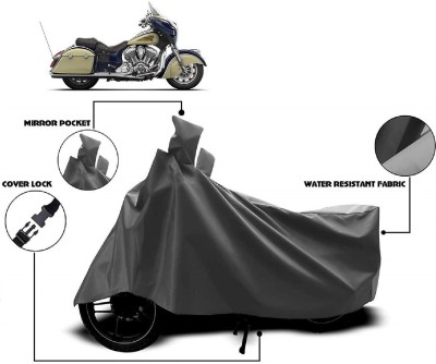 ANTOFY Two Wheeler Cover for Indian(Chieftain, Grey)