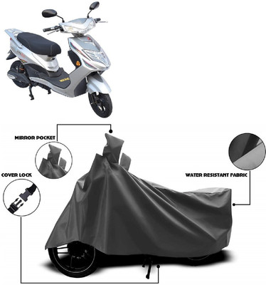 Autoprime Two Wheeler Cover for Avon(E Lite, Grey)