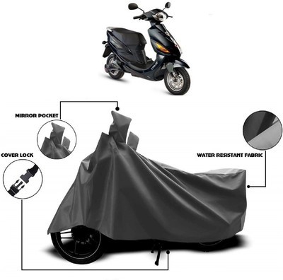 AutoFave Two Wheeler Cover for Hero(Electric Cruz BS6, Grey)