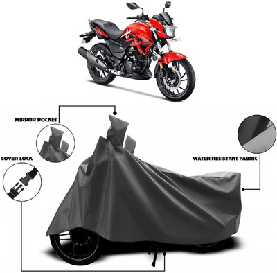ANTOFY Two Wheeler Cover for Hero(Xtreme 200R, Grey)