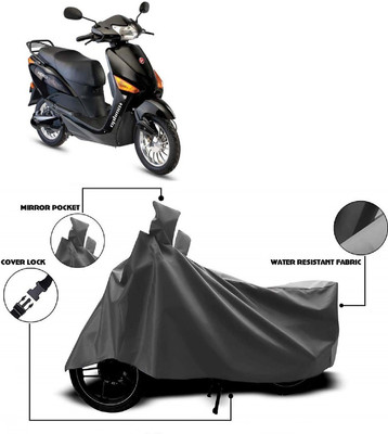 Autoprime Two Wheeler Cover for Hero(Electric Optima DX, Grey)