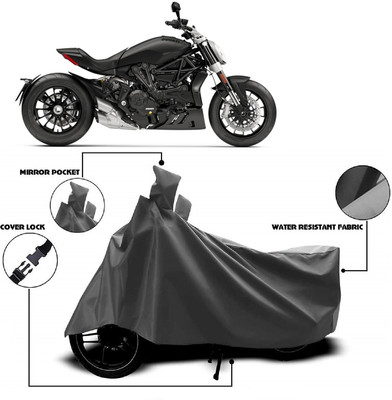 Autoprime Two Wheeler Cover for Ducati(XDiavel, Grey)