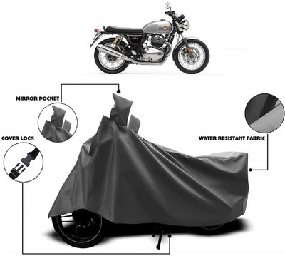Autoprime Two Wheeler Cover for Royal Enfield(Interceptor 650, Grey)