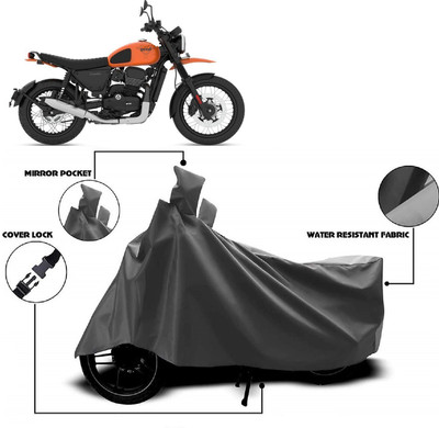Autoprime Two Wheeler Cover for Triumph(Street Scrambler BS6, Grey)