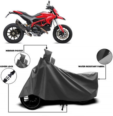 Autoprime Two Wheeler Cover for Ducati(Hypermotard 939, Grey)