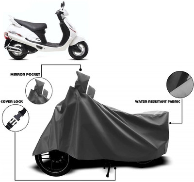 ANTOFY Two Wheeler Cover for Mahindra(Duro DZ, Grey)
