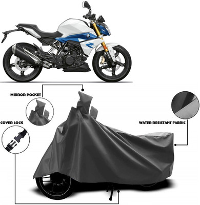 ANTOFY Two Wheeler Cover for BMW(G 310 R, Grey)