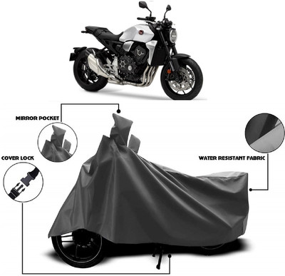 ANTOFY Two Wheeler Cover for Honda(CBR1000RR Fireblade, Grey)
