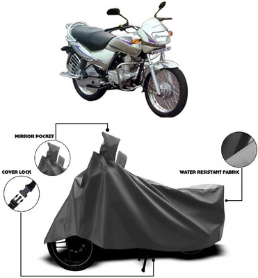AutoFave Two Wheeler Cover for LML(Freedom, Grey)