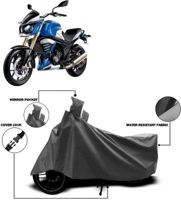 AutoFave Two Wheeler Cover for Mahindra(MOJO XT 300, Grey)