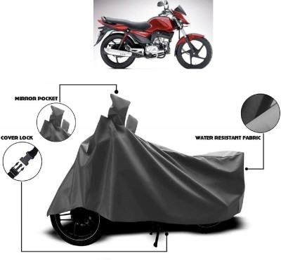 ANTOFY Two Wheeler Cover for Mahindra(Stallio, Grey)