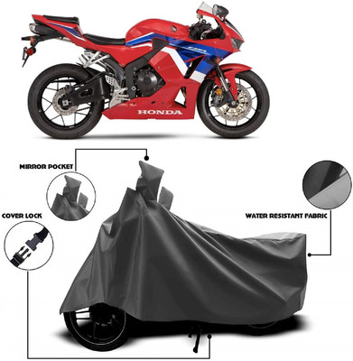 ANTOFY Two Wheeler Cover for Honda(CBR 600 RR, Grey)