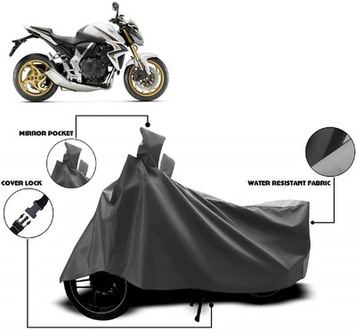 AutoKick Two Wheeler Cover for Honda(CB 1000R, Grey)