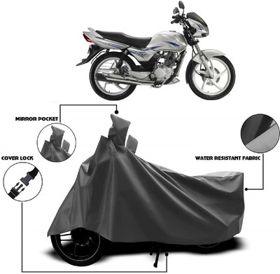 Autoprime Two Wheeler Cover for Suzuki(Zeus, Grey)