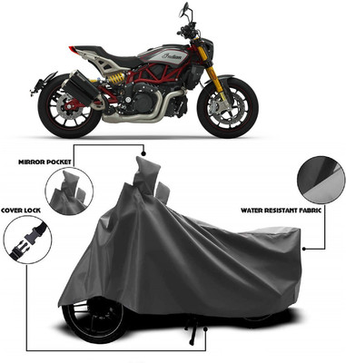 Autoprime Two Wheeler Cover for Indian(FTR 1200, Grey)
