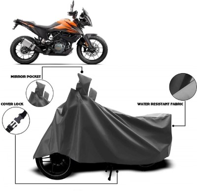 ANTOFY Two Wheeler Cover for KTM(390 Adventure, Grey)