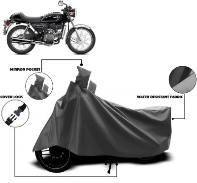 AutoKick Two Wheeler Cover for Hero(Splendor Pro Classic, Grey)