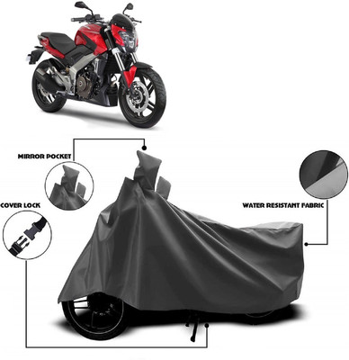 Autoprime Two Wheeler Cover for Bajaj(Pulsar 250, Grey)