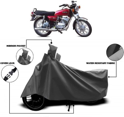 ANTOFY Two Wheeler Cover for Yamaha(RX 100, Grey)