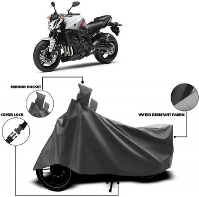 AutoFave Two Wheeler Cover for Yamaha(FZ1, Grey)