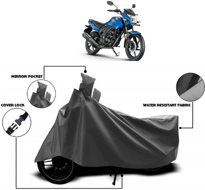 AutoKick Two Wheeler Cover for Honda(CB, Grey)