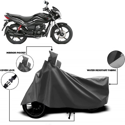 AutoFave Two Wheeler Cover for Hero(Passion Xpro, Grey)