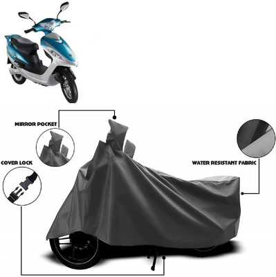ANTOFY Two Wheeler Cover for BSA Motors(Diva, Grey)