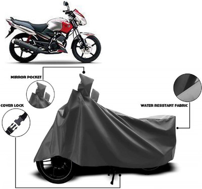 AutoKick Two Wheeler Cover for Yamaha(Gladiator SS, Grey)