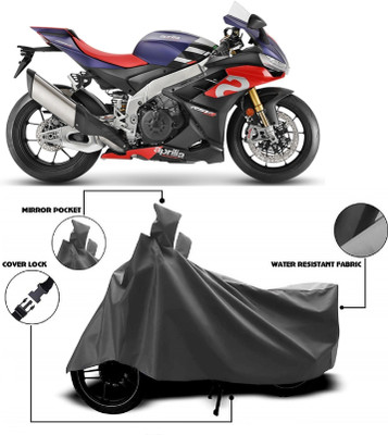 AutoFave Two Wheeler Cover for Aprilia(RSV4, Grey)