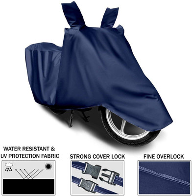 OliverX Two Wheeler Cover for Hero(Glamour, Blue)
