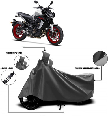 Autoprime Two Wheeler Cover for Yamaha(MT-09, Grey)