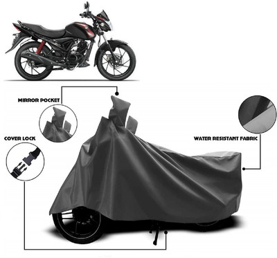 ANTOFY Two Wheeler Cover for Suzuki(Sling Shot Plus, Grey)