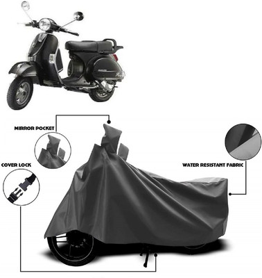 AutoKick Two Wheeler Cover for LML(Star Euro, Grey)