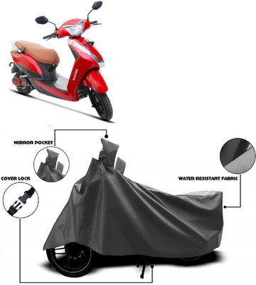 AutoKick Two Wheeler Cover for Ampere(Magnus, Grey)