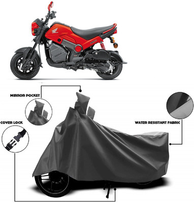 AutoKick Two Wheeler Cover for Honda(Navi, Grey)