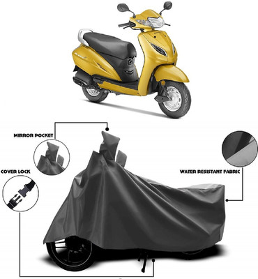 AutoKick Two Wheeler Cover for Honda(Activa 5G, Grey)