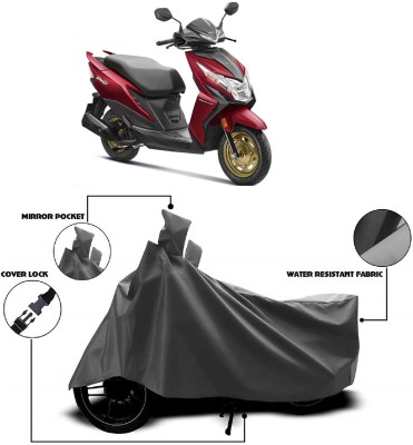 AutoKick Two Wheeler Cover for Honda(Deo, Grey)