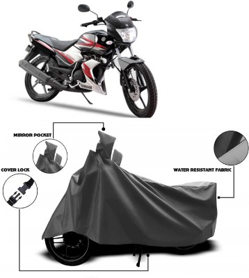 AutoKick Two Wheeler Cover for Yamaha(SS 125, Grey)